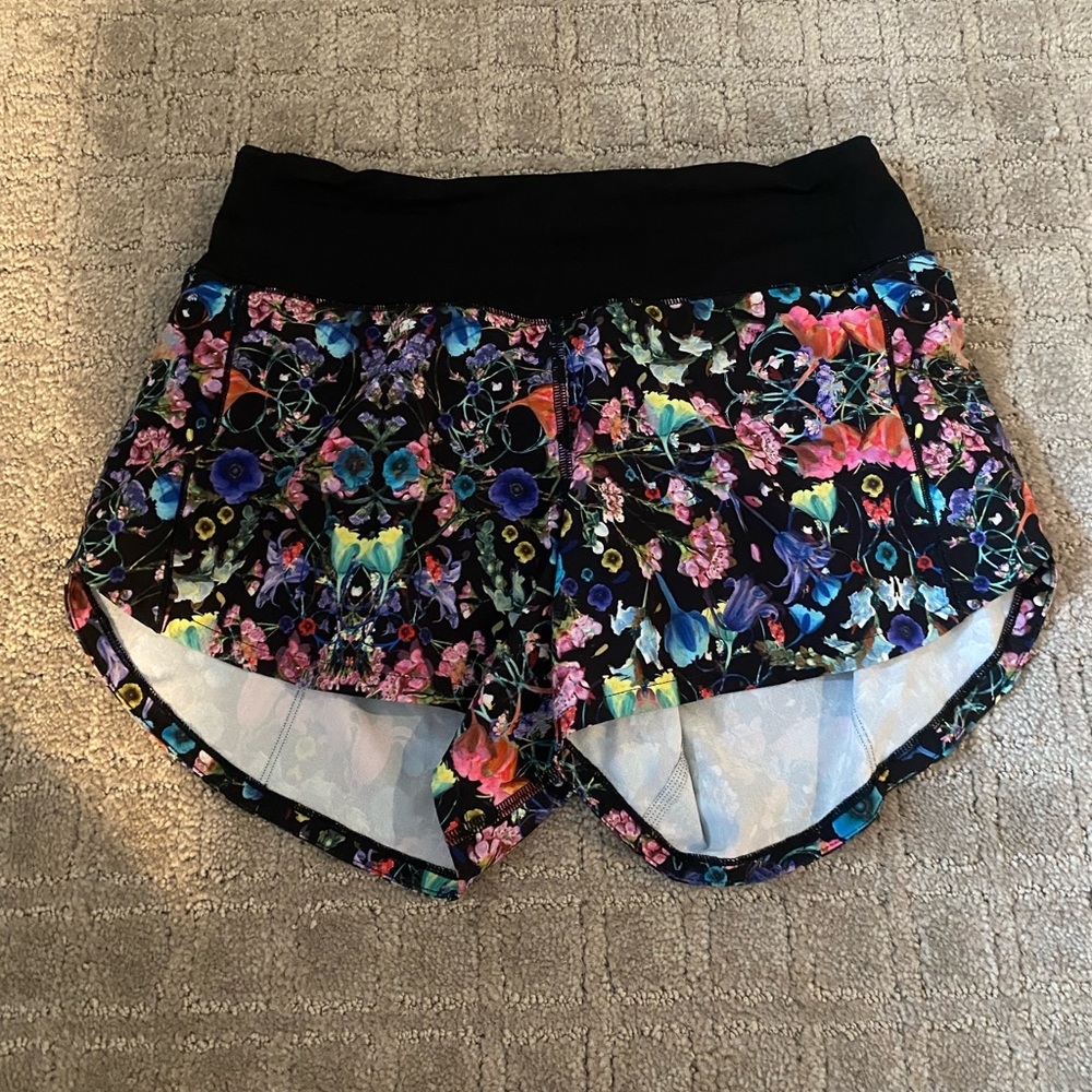 Lululemon speed up shorts 4” inseam size 4